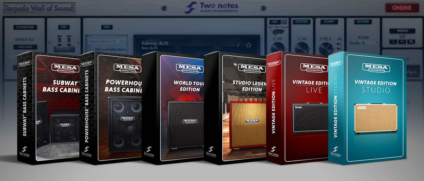 Mesa Boogie Impulse Response - IR Cab Pack - Available Exclusively